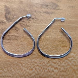 Sterling Silver Hoops